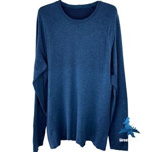 1203 lululemon Metal Vent Tech Long Sleeve Shirt – XL – Night Sea Soft Denim